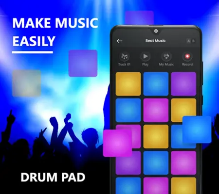 DJ Music Mixer & Drum Pad android App screenshot 1